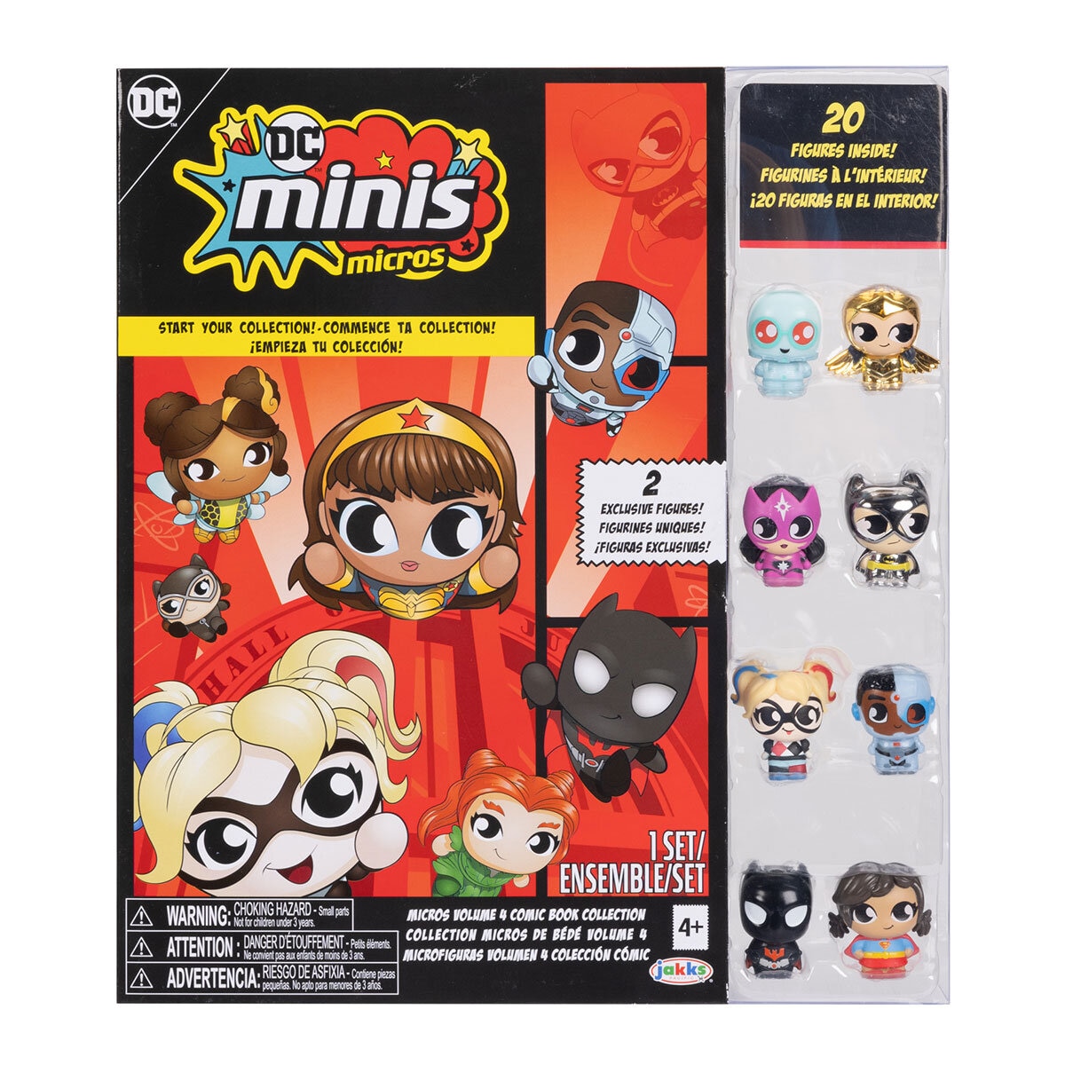 DC Minis Micros Volume 4 Comic Book Collection (4+ Years)