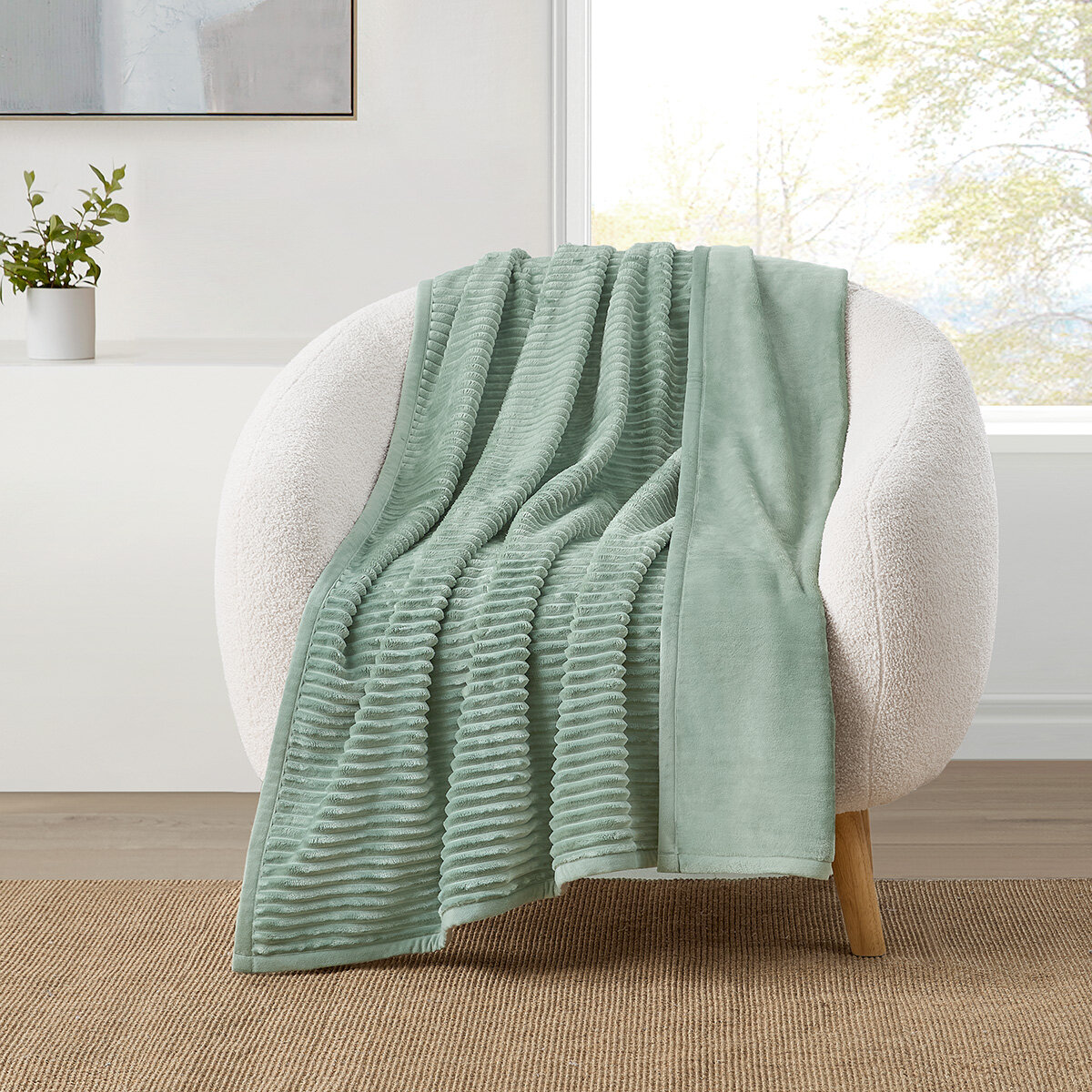 Casual Living Textured Plush Throw in 3 colours, 127 x 177 cm