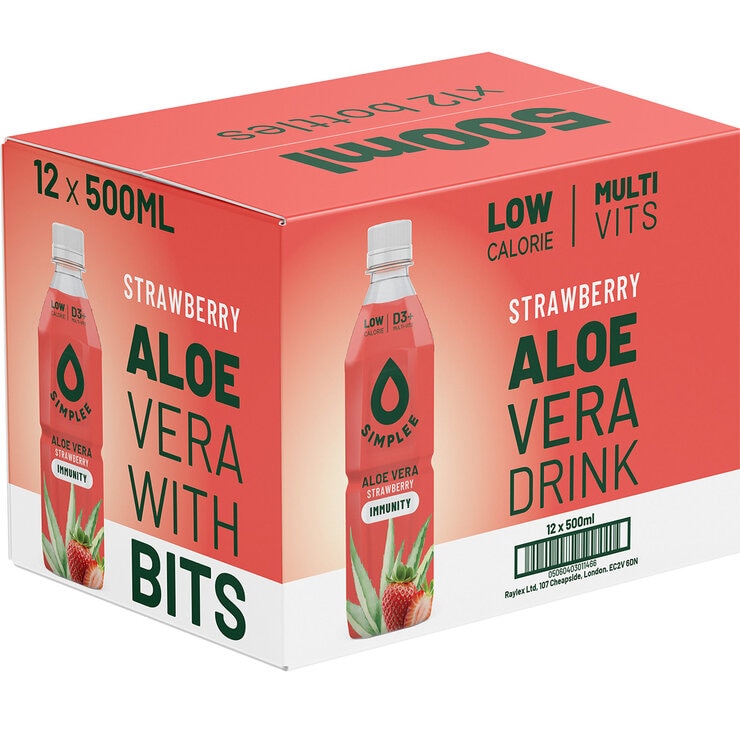 Case of Aloe Vera Strawberry Case of Aloe Vera Strawberry