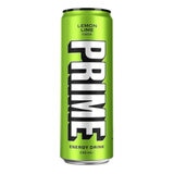 PRIME Energy Lemon Lime, 24 x 330ml