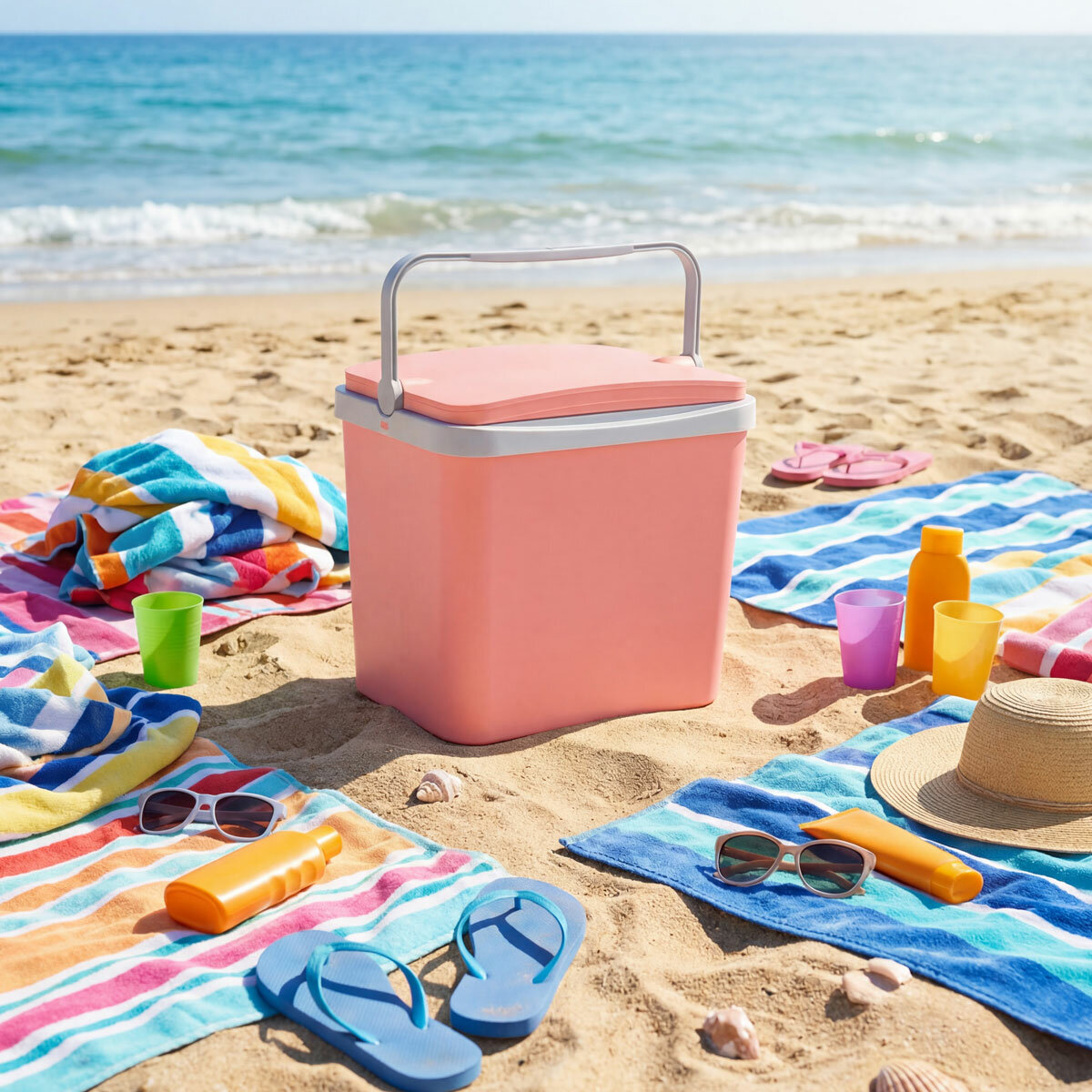 Funtastic 24L Cooler Box In Pink