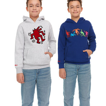 Keith Haring Youth Hoodie in 2 Colours and 4 Sizes