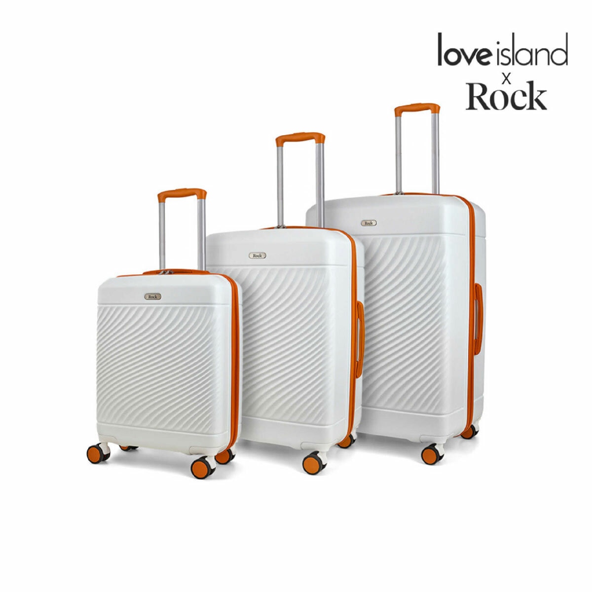 ROCK Love Island 3PC Set White/Orange ROCK Love Island 3PC Set White/Orange