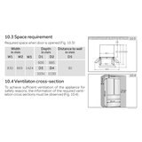 Haier HB18FGSAAA, Multidoor Fridge Freezer, E Rated in Titanium Steel