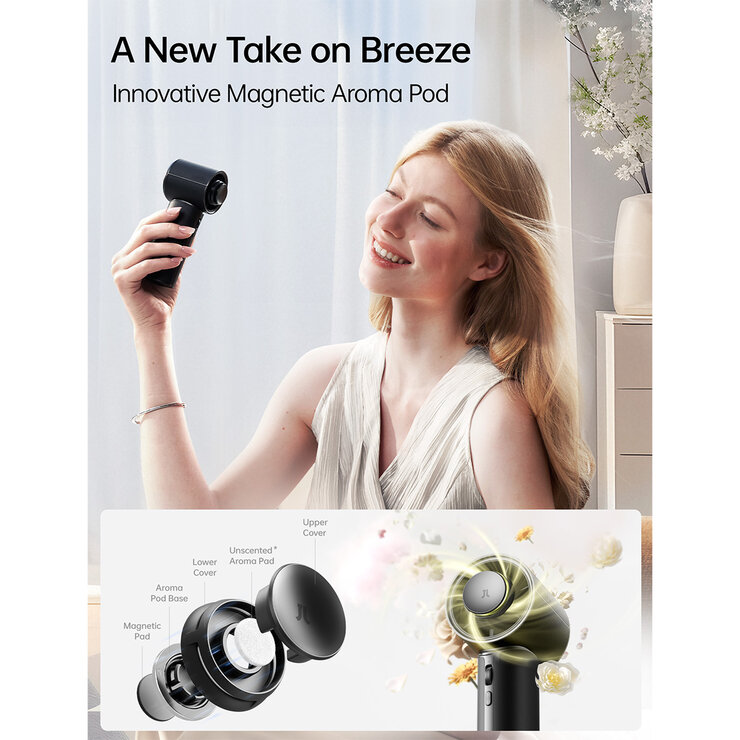 JisuLife Pro1 Mini Handheld Fan in Black