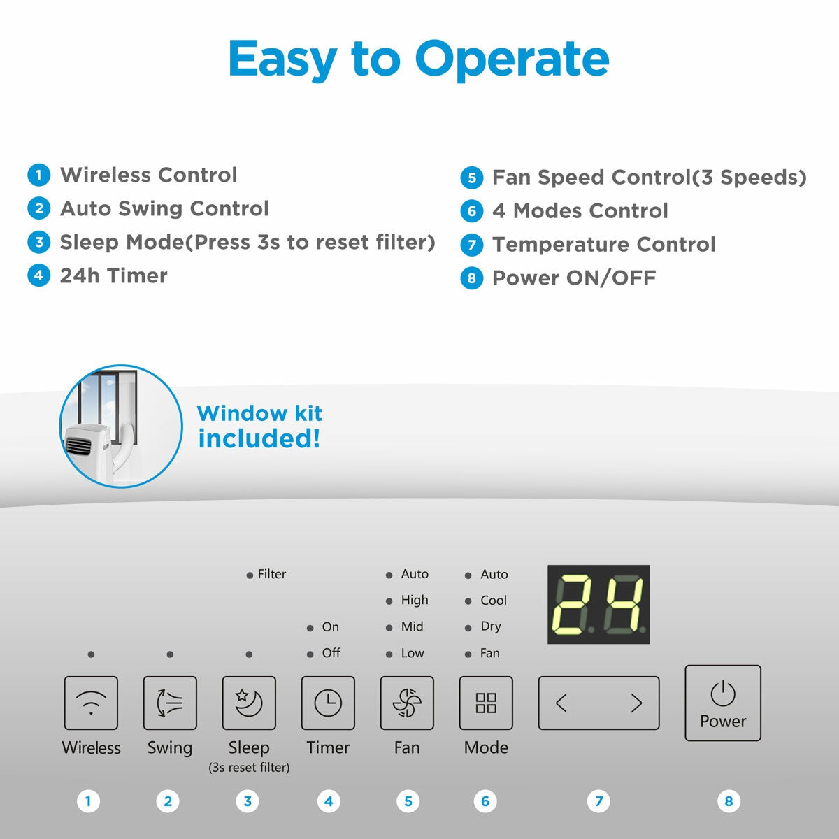 Lifestyle Image of Midea Air Con