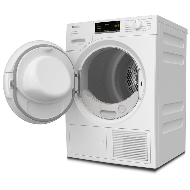 Miele TSA523 WP 8kg Heat Pump Tumble Dryer, A+++ Rated in White Miele TSA523 WP 8kg Heat Pump Tumble Dryer, A+++ Rated in White