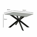 Table with dimensions