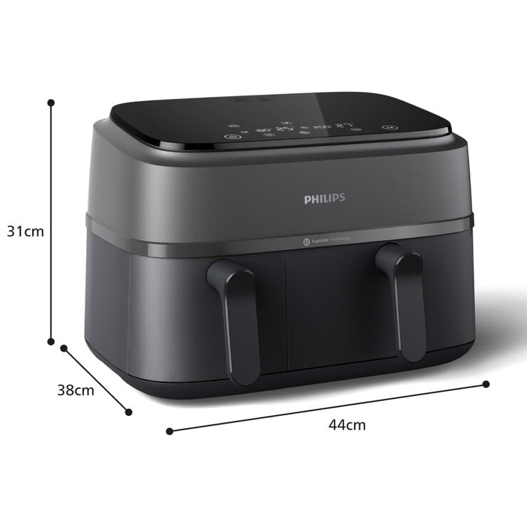 Philips Dual Air Fryer Lifetsyle Image