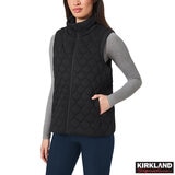 Kirkland Signature Women's Quilted Vest in Black