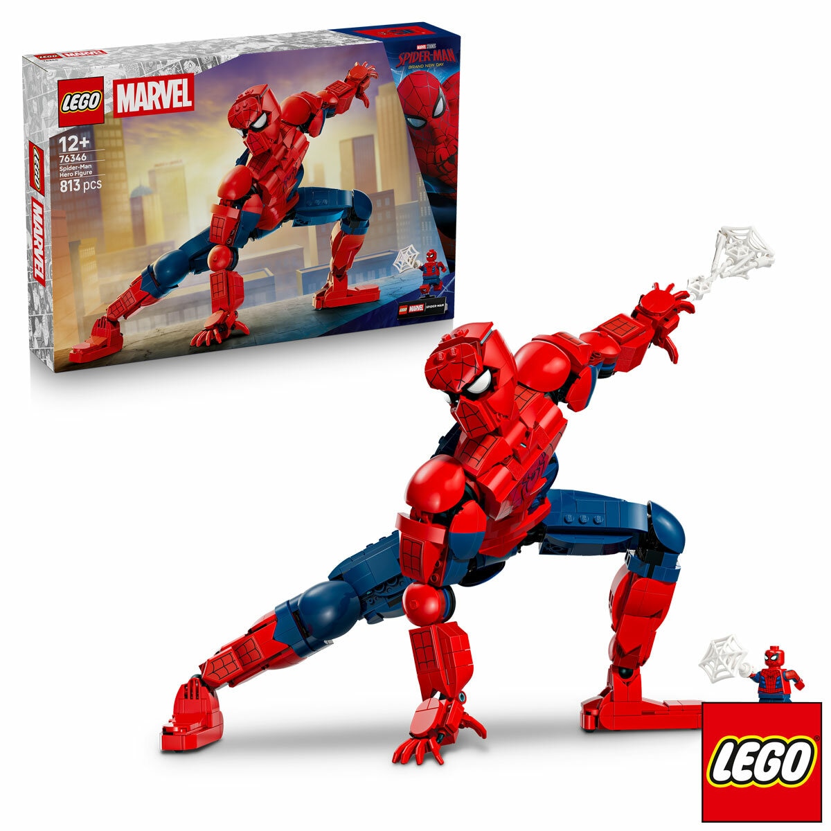 LEGO Super Heroes Articulated Spider-Man - Model 76346 (12+ Years) LEGO Super Heroes Articulated Spider-Man - Model 76346 (12+ Years)