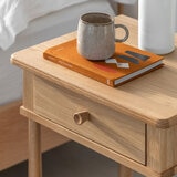 Gallery Wycombe Natural Oak Nightstand
