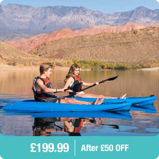 Lifetime Hydros 1 Person Sit On Kayak With Paddle