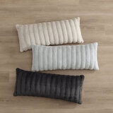 Casual Living Faux Fur Body Pillow in 3 Colours, 50 x 121 cm