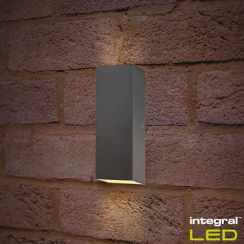 Integral Pablo Outdoor Wall Light Pack of 2