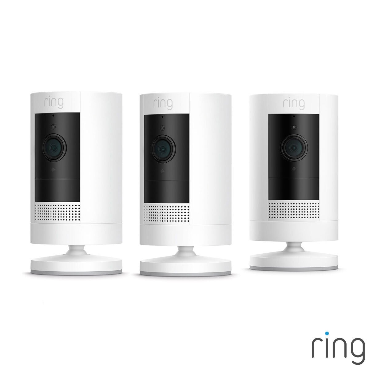 Ring 1080p Wireless Stick Up Security Camera (Battery) - White