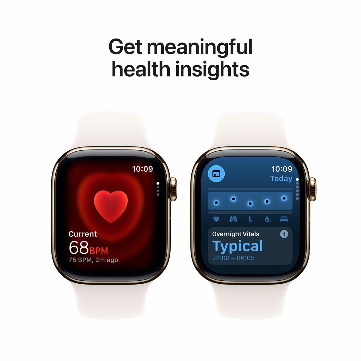 Buy Apple Watch Series 11 GPS + Cellular, 46mm Gold Titanium Case with Light Blush Sport Band - M/L, MFD64MP/A at costco.co.uk