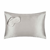 Cocoonzzz 100% Mulberry Silk Pillowcase & Eyemask Set, Platinum Cocoonzzz 100% Mulberry Silk Pillowcase & Eyemask Set, Platinum
