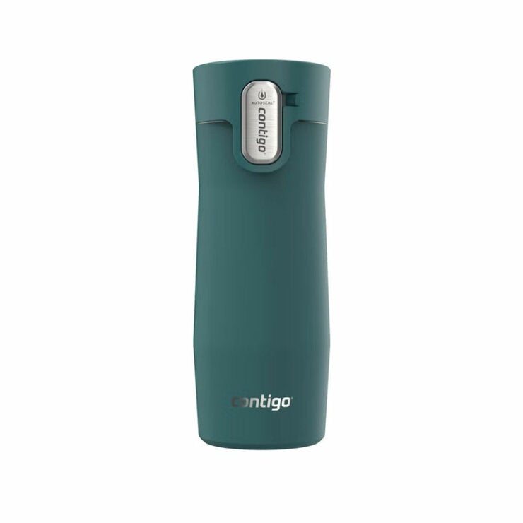 Contigo Thermal Mug 473ml, 2 Pack in Black & Green