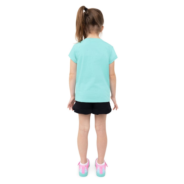 Skechers Kids Tee & Short 3 Piece Set in White, 2-3 Years