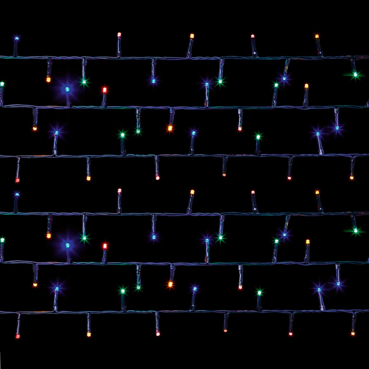 Premier 1500 LED TreeBrights String Lights With Timer - Multi colour LEDs