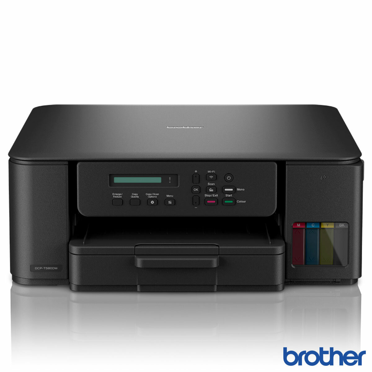 Brother 3-in-1 compact inktank printer, DCP-T580DW