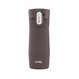 Contigo Thermal Mug 473ml, 2 Pack in Purple & Brown Contigo Thermal Mug 473ml, 2 Pack in Purple & Brown