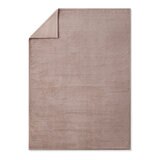 Casual Living Textured Plush Throw in Taupe, 127 x 177 cm