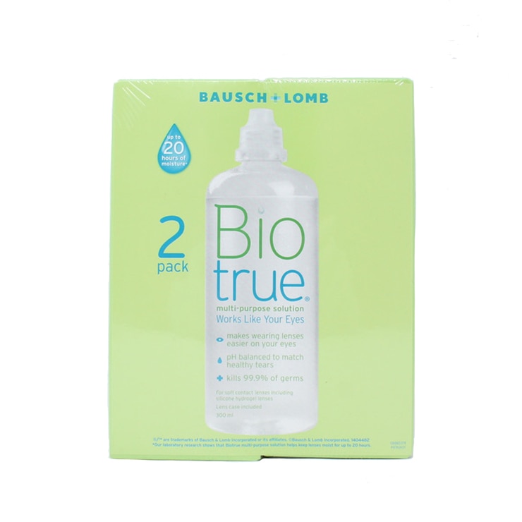 Bausch & Lomb Biotrue MultiPurpose Solution, 2 x 330ml Costco UK