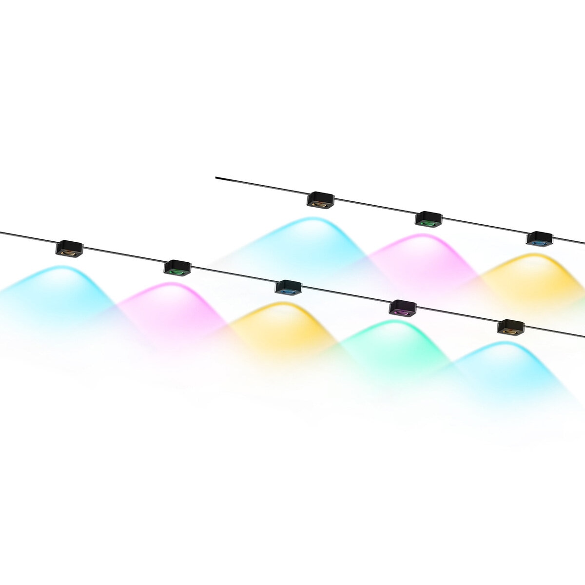 Govee 150ft (45m) Smart RGBW Permanent Outdoor Lights Elite in Black