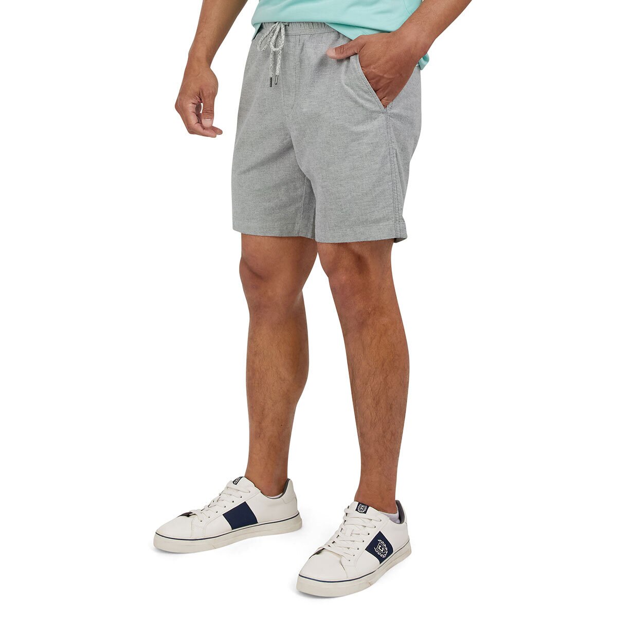 Chaps Men's Pull On Short in Indigo