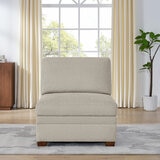 Tisdale Armless Piece Beige_Lifestyle