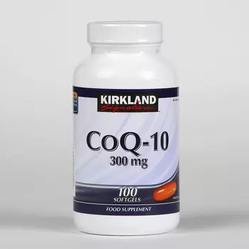 Kirkland Signature CoQ-10 300mg, 100 Capsules (3 Months Supply)