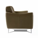 Nicoletti Jupiter Taupe Leather Armchair Nicoletti Jupiter Taupe Leather Armchair