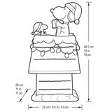 Buy Snoopy Holiday Dog House Dimensions Image at Costco.co.uk