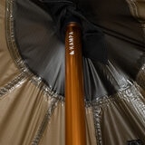 Studio image showing the pole inside the tent
