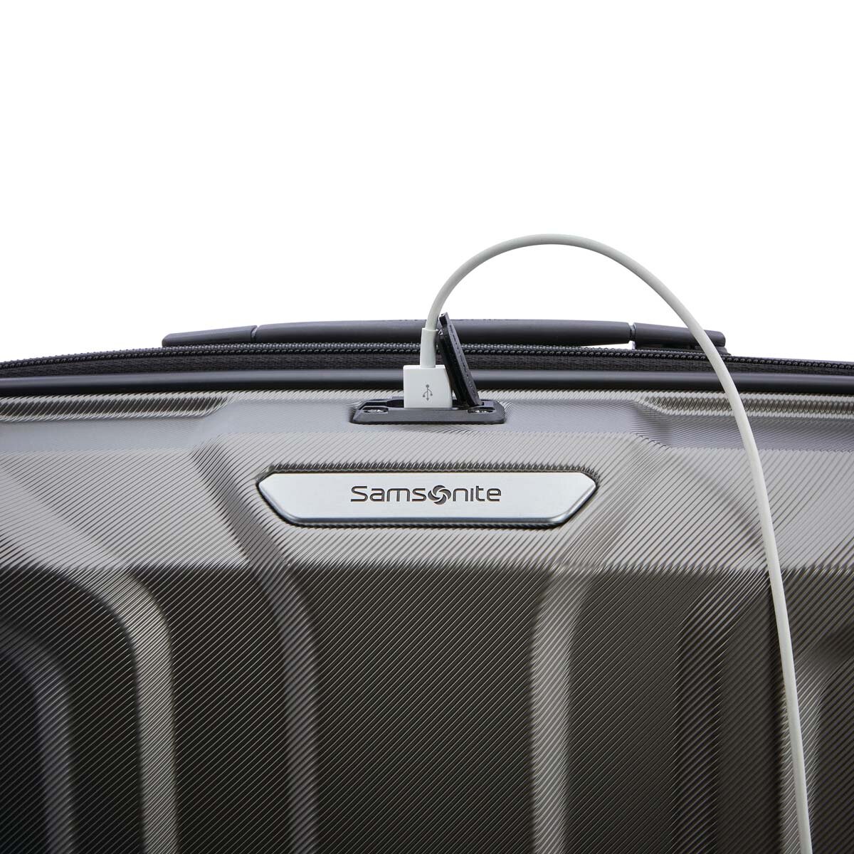 Samsonite Endure 2 Piece Hardside Luggage Set in Silver