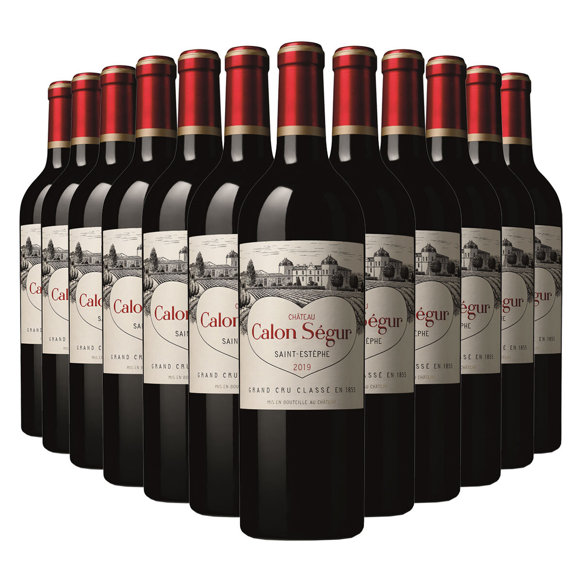 Chateau Calon Segur Saint Estephe GCC 2019, 12 x 75cl