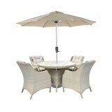 Bramblecrest Woodchester 5 Piece Patio Dining Set Bramblecrest Woodchester 5 Piece Patio Dining Set
