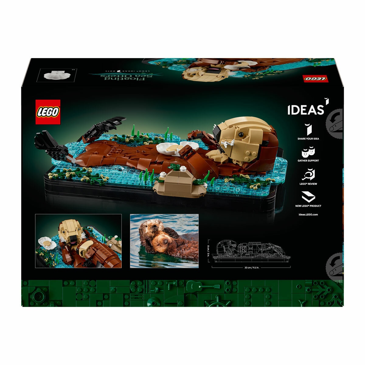 LEGO Ideas Floating Sea Otters - Model 21366 (18+ Years) LEGO Ideas Floating Sea Otters - Model 21366 (18+ Years)