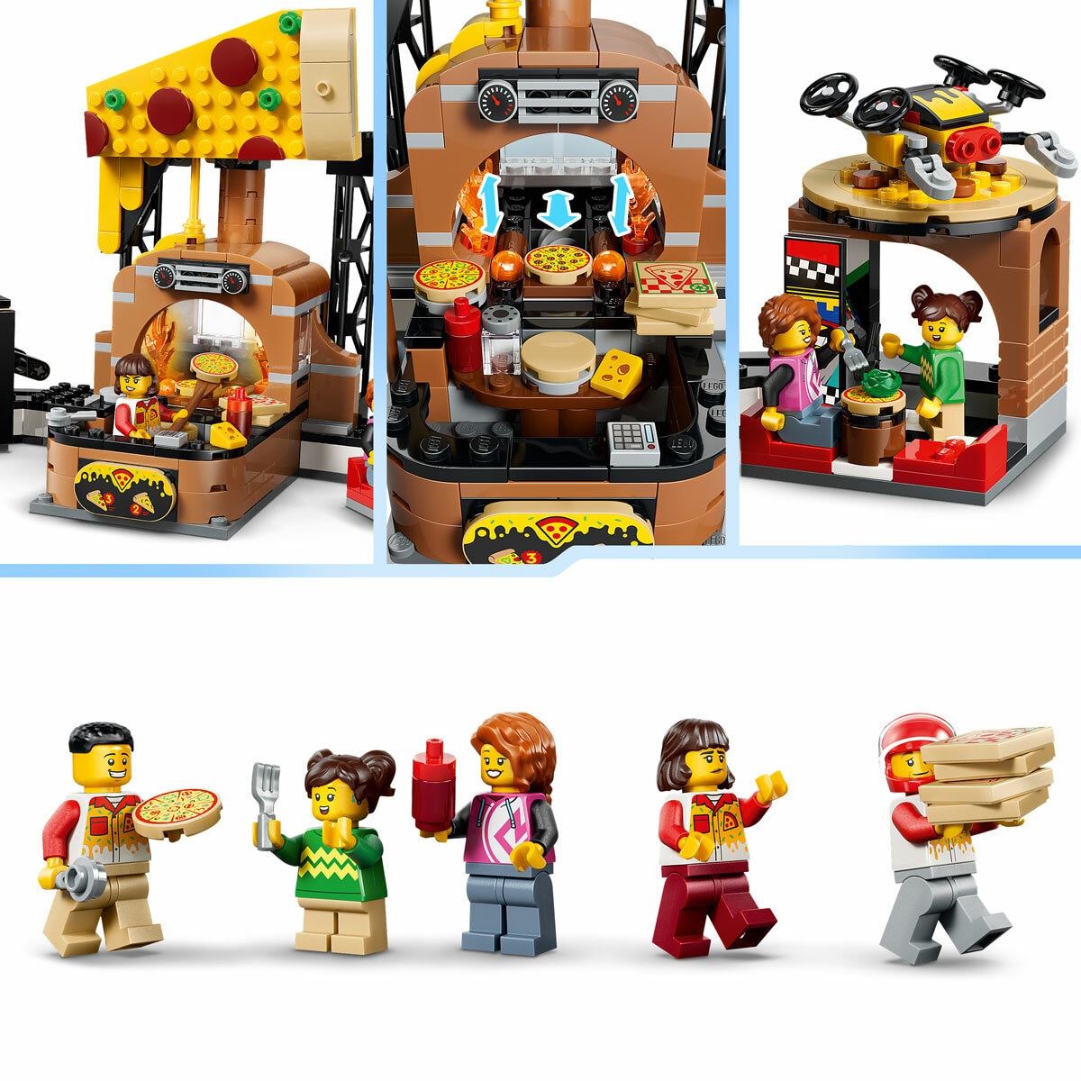 LEGO City Pizza Delivery Experience with Vehicles - Model 60496 (6+ Years) LEGO City Pizza Delivery Experience with Vehicles - Model 60496 (6+ Years)