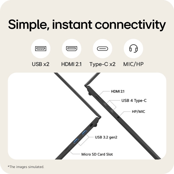 LG gram, Intel Core Ultra 7, 16GB RAM, 512GB SSD, 16 Inch Laptop, 16Z90T-G.AA75A11