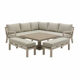 Bramblecrest Stowe 4 Piece Deep Seating Patio Set
