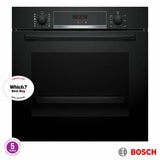 Bosch Series 4 HQA574BB3B Built In Single Oven, A+ Rated in Black Bosch Series 4 HQA574BB3B Built In Single Oven, A+ Rated in Black