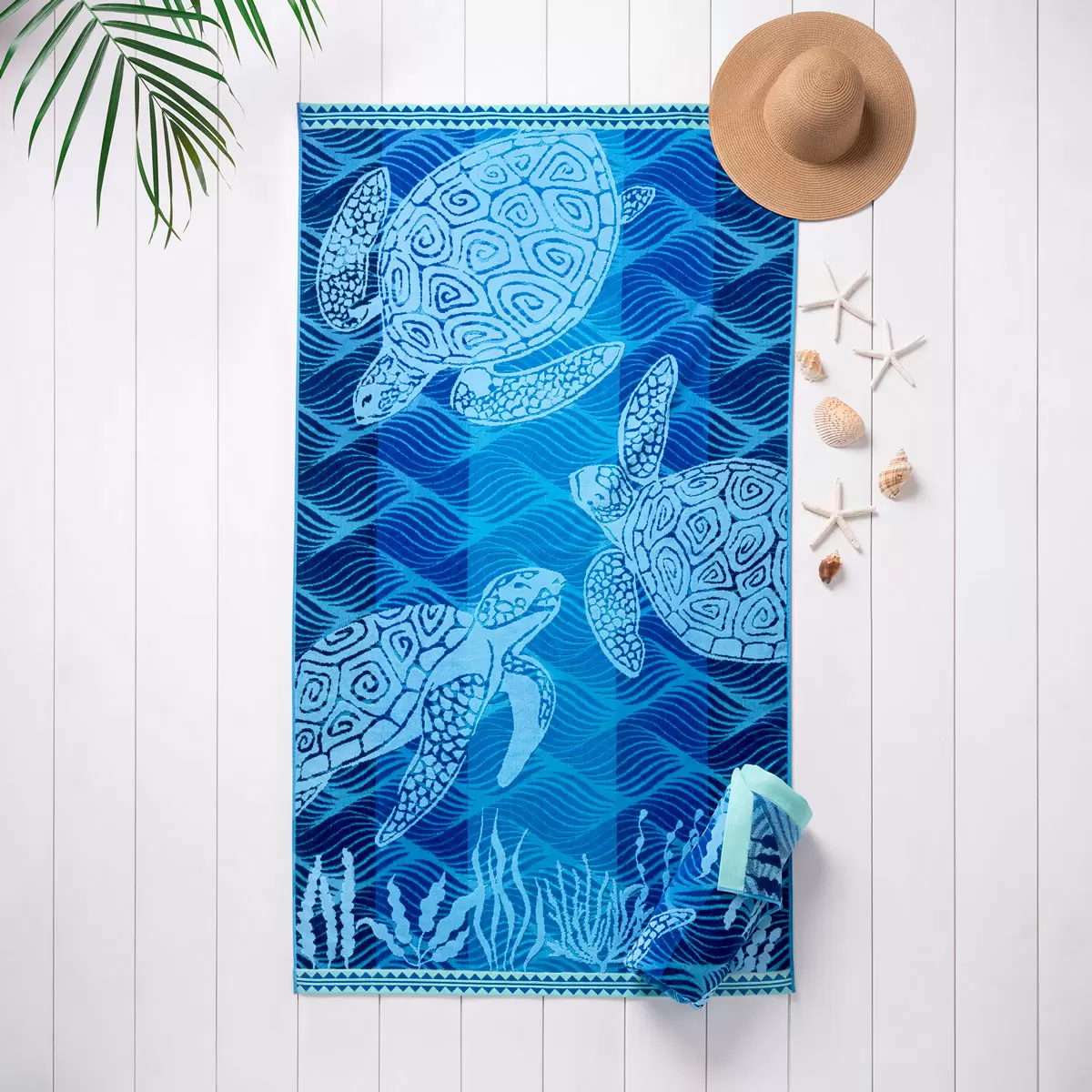 Welhome Beach Towel in 4 designs, 102 x 183 cm - Picture 20 of 24