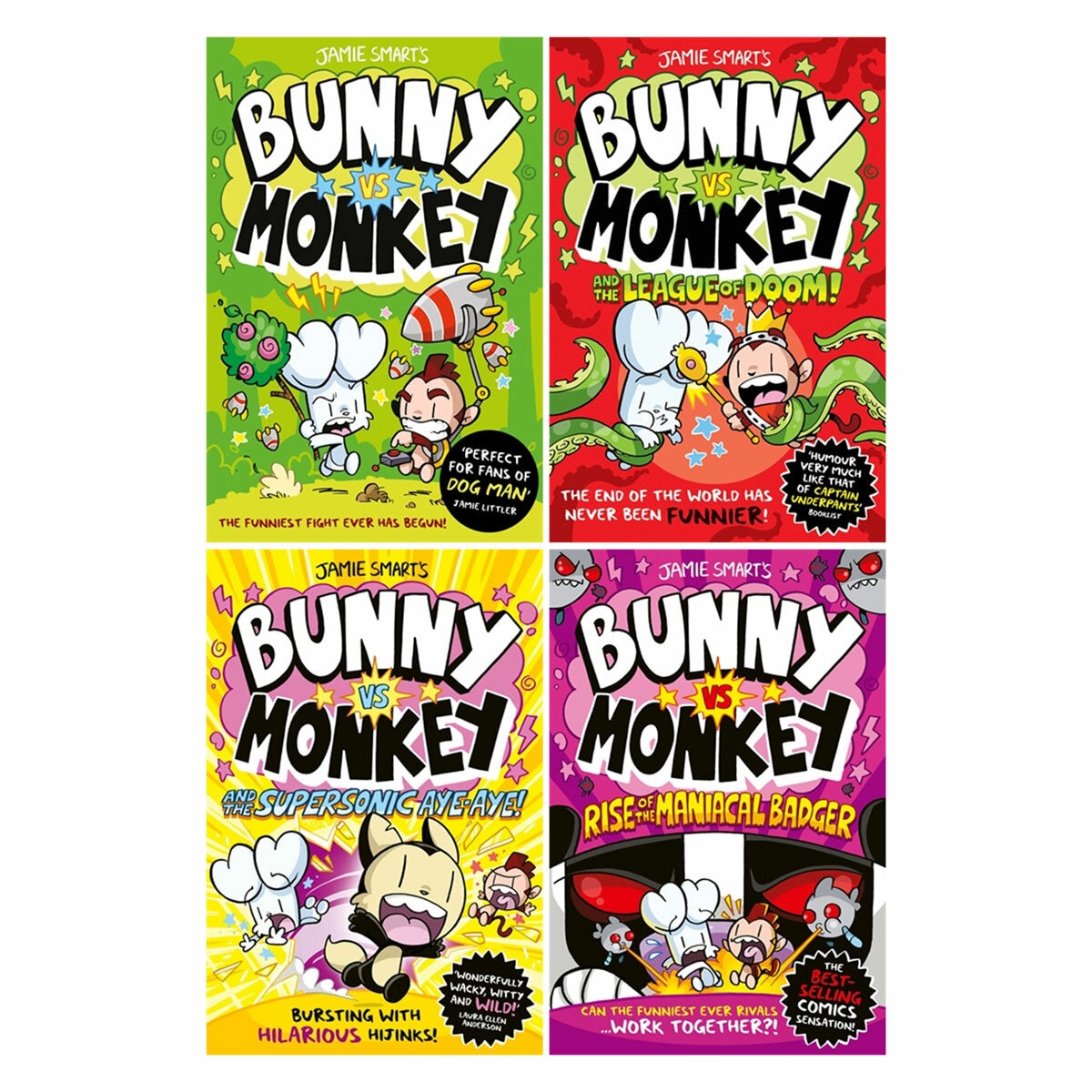 Bunnvy vs Monkley x4 Bundle