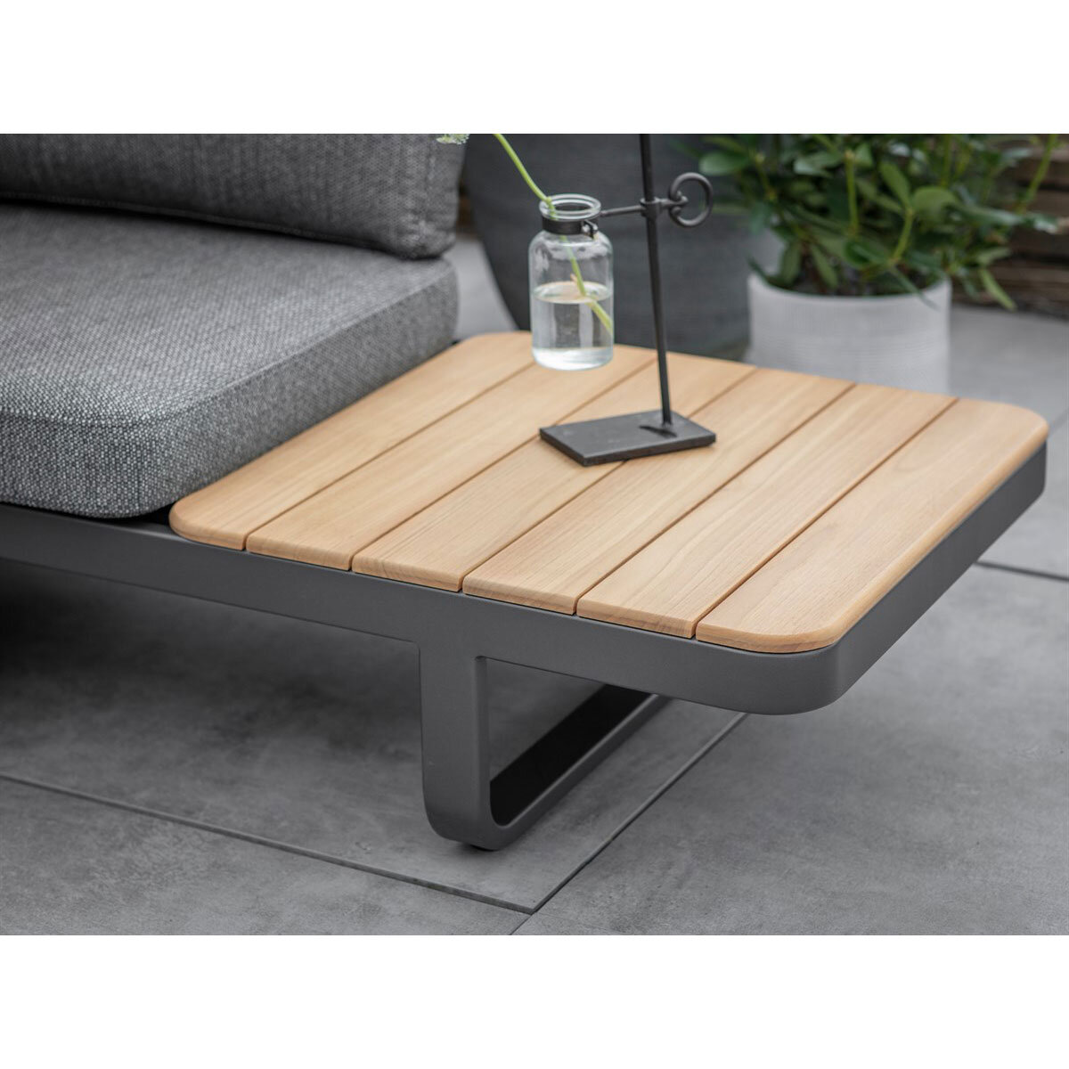 Teak side table