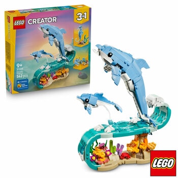 LEGO Creator Sea Animals: Beautiful Dolphins - Model 31385 (9+ Years)