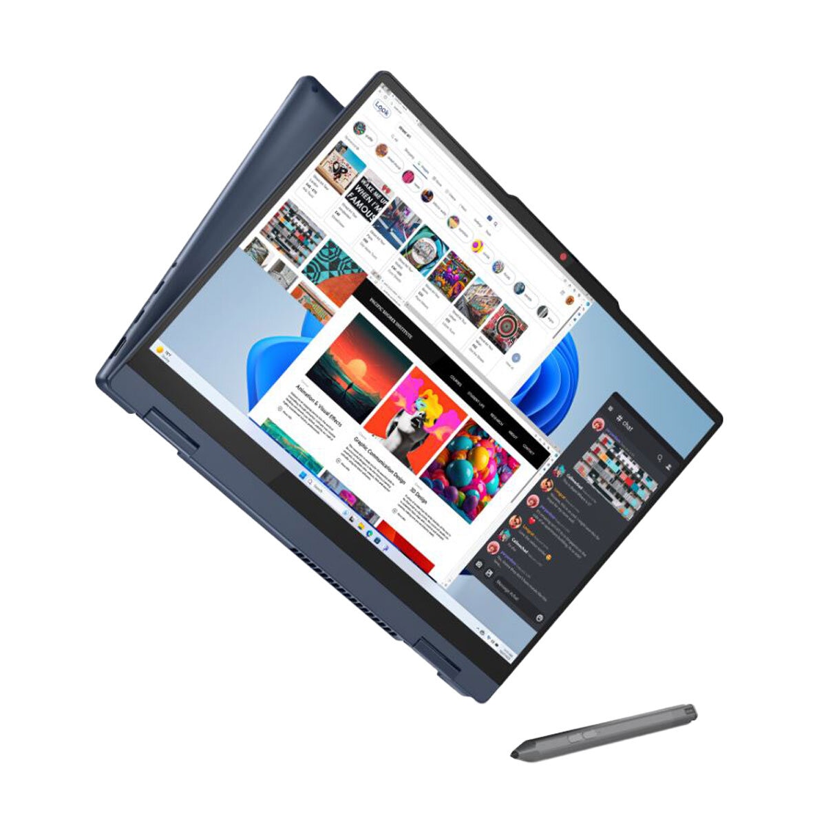 Lenovo IdeaPad 5, Intel Core i7, 16GB RAM, 1TB SSD, 14 Inch Convertible 2 in 1 Laptop, 83KX005EUK