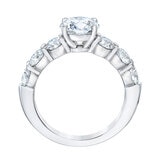 3.69ctw Round Brilliant Cut Diamond Ring, Platinum
